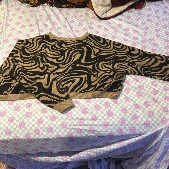 Brown/Black business casual nordstroms sweater - Picture 1 of 4